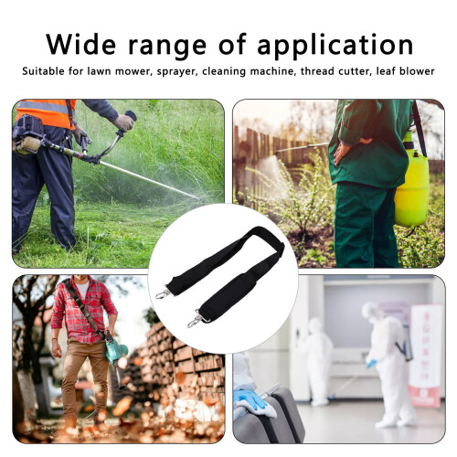 Durable Nylon Mower Trimmer Harness Strap for Garden Leaf Blower Adjustable 1