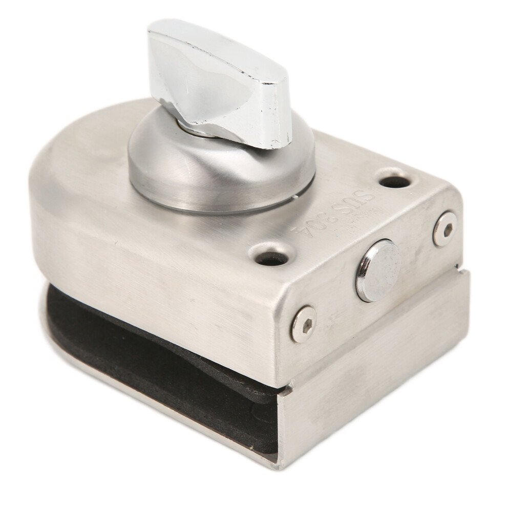 Stainless Steel Frameless 10Â12Mm Glass Door Lock Zinc Alloy Knob 8051377186080