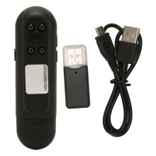 FHD1080P compacte bodycam, hoogwaardige draagbare videocamera met loop-opnamefunctie en tot 150 minuten opnametijd, inclusief oplaadbare batterij.