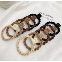 Acessórios de cabelo estilo boho chique, elásticos de cabelo em cores vibrantes para todos os tipos de cabelo (10 peças, cores sortidas)