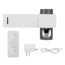 Badkamer organizer met essentiële accessoires, multifunctionele tandenborstelhouder met UV-reiniging, wandmontage voor ruimtebesparing, gemaakt van
