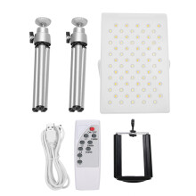 Dimmable Color Temperature Led Video Light Wireless Remote Control Multiple Lights Control Adjustable Brightness Portable Selfie Light Heat