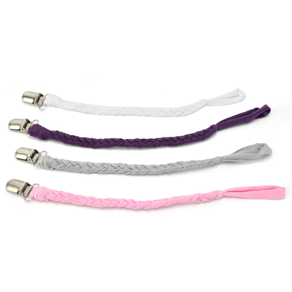 Baby Pacifier Clip DIY Anti-Lost Nipple Drop Guard, 46g Han Cloth