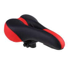 Bike Seat Cushion Blue Ergonomic ShockAbsorbing MTB Seat For Long Rides, Breathable Mesoporous Material, Easy Install