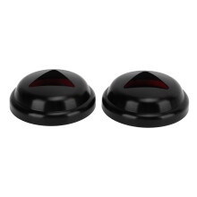 Motorradblinker-Objektivabdeckung für Bonneville T120 2016–2021 Schwarz