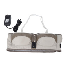 Electric Breast Massage Device, Heat Settings With Breathable Warm Technology And Compression Therapy Support, Flannel Fabric Touch Smart Technology