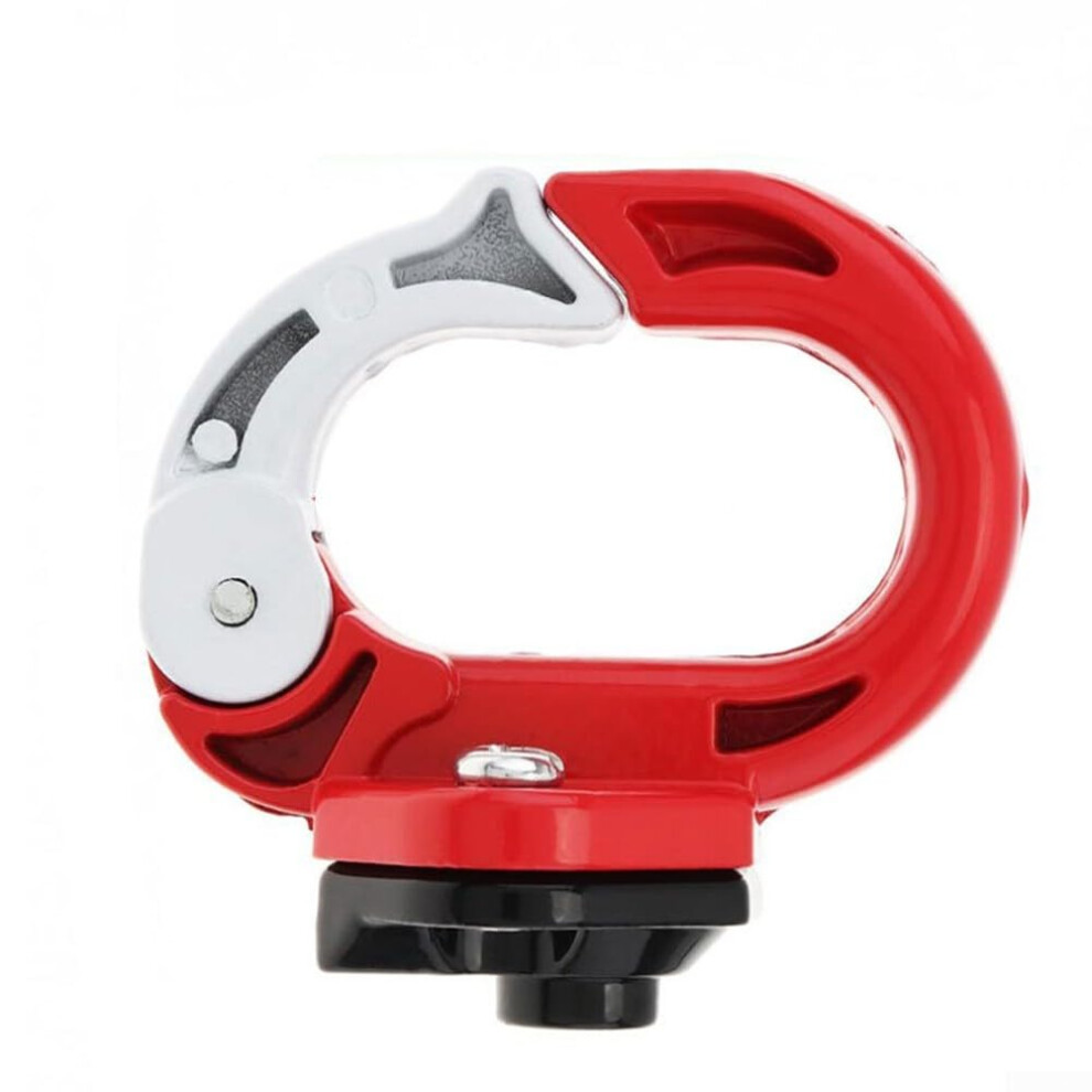 Motorcycle Helmet Hook Aluminum Dual Holder For Luggage And Accessories Storage Red 9187378542910