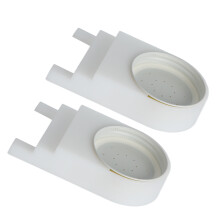 2er Set Bienen-Fütterboxen 14x8x2,7cm Wasser- & Zuckersammler aus Plastik