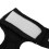 Comfortable Breathable Chicken Harness and Leash for Hens Black 2