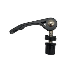 Bike Seatpost Clamp M6x50mm Black Quick Release Cam Lever Skewer Bolt Compatible with 35-85mm Seat Posts