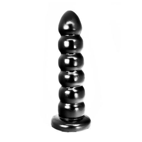 Dildo Black 27.5 cm Silicone Material Realistic Design One Size