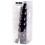 Dildo Black 27.5 cm Silicone Material Realistic Design One Size 5