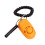 Dog Training Clickers and Whistle Combo Light Behavioral-orange 1