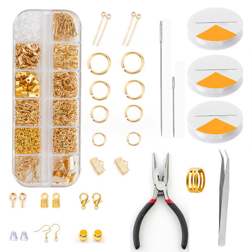 Complete Jewelry Making Kit, Ideal for Beginners and Professionals, Compact Design for Efficient Workspace Management