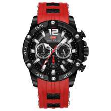 Luxury Sport Watch for Men with Multifunctional Chronograph, Accurate Time Keeping Timepiece Featuring Quartz Movement and Waterproof Design, Elegant