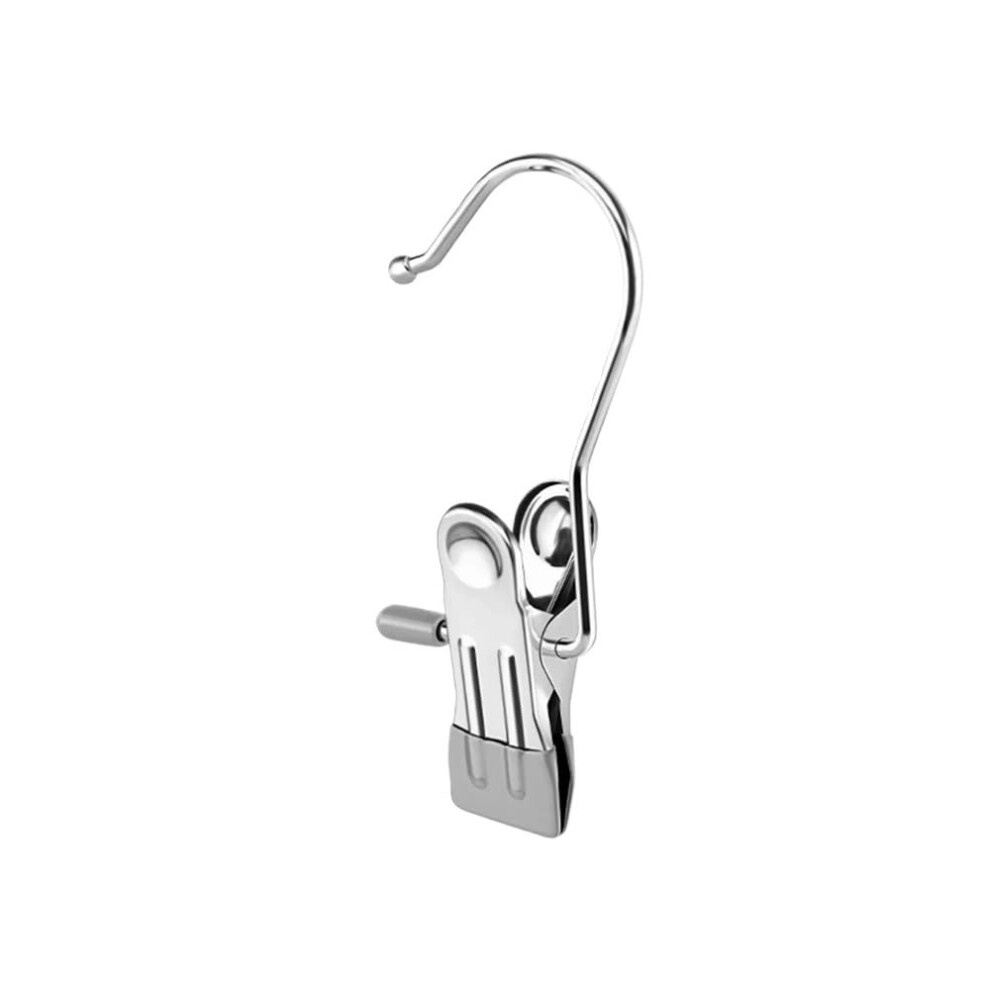 5Pcs Stainless Steel Sock Clips Rustresistant Antislip Hanger For Socks Underwear Hats Balcony 9382693503091