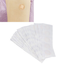 100pcs Waterproof Breathable Skin Color Adhesive Spot Bandages for Needle Holes