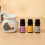 (Essential Oil Set 3,100ml)Ceramic Aroma Diffuser Lamp Set with Essential Oils, Candle Warmer for Home Decor, Long-Lasting Scent 4