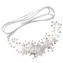 Eleganti accessori per capelli con strass, Blossom Twigs, copricapo floreale da sposa, fascia per capelli da matrimonio con vestibilità comoda e