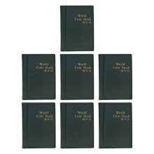 Multipurpose Coin Collector Album, Easy Exchange Coin Book With Transparent Pockets Wide Usage For Tokens And Medals Durable Material Leakproof Design