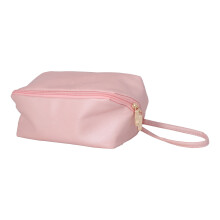 Wasserdichte Kosmetiktasche aus PU-Leder mit Reißverschluss, strapazierfähiges Material, minimalistisches Design, Reise-Kulturbeutel für Damen,