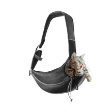 (S, Black) Dogs Head Expose Carriers Chest Bag Breathable Pet Sling Carrier Dogs Reliability Travel out Bags Package Breathable Bag  S Red