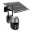 Solar Powered Security Camera Outdoor, Wireless Outdoor Surveillance System With 4G LTE Cellular Support, 360 Panoramic Coverage And Smart 4