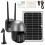 Solar Powered Security Camera Outdoor, Wireless Outdoor Surveillance System With 4G LTE Cellular Support, 360 Panoramic Coverage And Smart 1