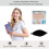 (B) (BAG)Polyester printed pattern cosmetic bag female clutch bag multifunctional travel storage bag 3