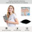 (C) (BAG)Polyester printed pattern cosmetic bag female clutch bag multifunctional travel storage bag 3