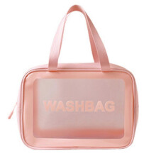 Travel scrub waterproof wash bag portable pvc dry and wet separation storage bag waterproof cosmetic bag