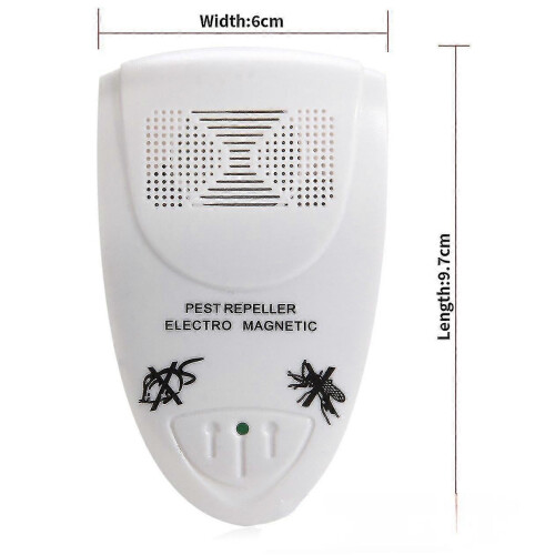 (White) Ultrasonic Squirrel Repellent Repels Squirrels Within 72hours High Quality 2