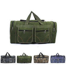 (Green) 80l Portable Super Large Capacity Waterproof Luggage Bag Men'S Travel Bag Portable Large Travel Bag
