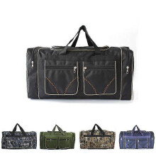 (Black) 80l Portable Super Large Capacity Waterproof Luggage Bag Men'S Travel Bag Portable Large Travel Bag