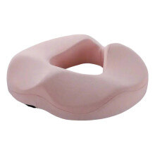 (Pink) Breathable Memory Foam Cushion For Long Hours Of Sitting For Office Workers Drivers Students And More Pink