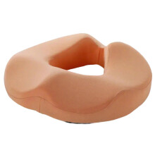 (Orange) Breathable Memory Foam Cushion For Long Hours Of Sitting For Office Workers Drivers Students And More Pink