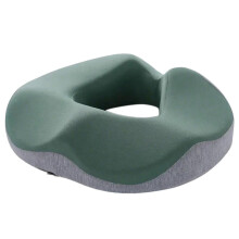 (Green light gray) Breathable Memory Foam Cushion For Long Hours Of Sitting For Office Workers Drivers Students And More Pink
