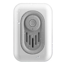 (Grey) Household Refrigerator Deodorizer Vegetable Fruit Preservation Odor Removal Mini Small Air Freshener Purifier Accessory  Pink