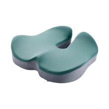 (Matcha green color) Extra Thick Car Seat Cushion with High Density Foam Support Tailbone Relief Anti Slip Base for Long Sitting