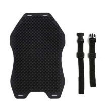 (Waist, Black) Silicone Headrest Lumbar for Seat Cover Massaging Cool Cushion for Car Truck Office Cool Refreshing Back Massaging