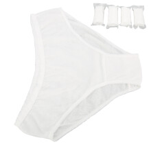 4 pièces de sous-vêtements en coton jetables XXXL
