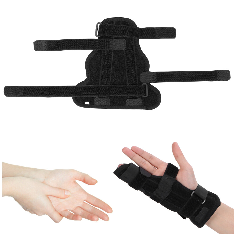 L Size Finger Brace Splint - Adjustable Support for Fractures & Pain Relief