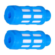 50 Stück Kunststoff-Pneumatik-Dämpfer G1/8 G1/4 G3/8 G1/2 Flusssteuerung Schalldämpfer Exhaust Stille