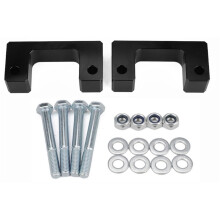 Front Wheel 2 Inch Lift Set Aluminum Front Leveling Kit For Trucks, Rust Resistant Suspension Upgrade, Easy Install