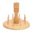 Embroidery Quilting Sewing Tools, Durable Beech Wood Thread Organizer Rack, Space Saving Design for Classic Appearance 1