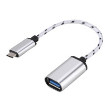 Flexibel anslutningslösning, hölje i aluminiumlegering, dubbelt gränssnittsdesign för universell enhetskoppling, bred kompatibilitet, USB
