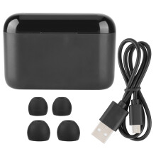 Bluetooth 5.0 Trådlösa Hörlurar med Touch Control HiFi Subwoofer Stereoljud Vattentät Svettålig Ergonomisk Design Äkta Trådlös Automatisk