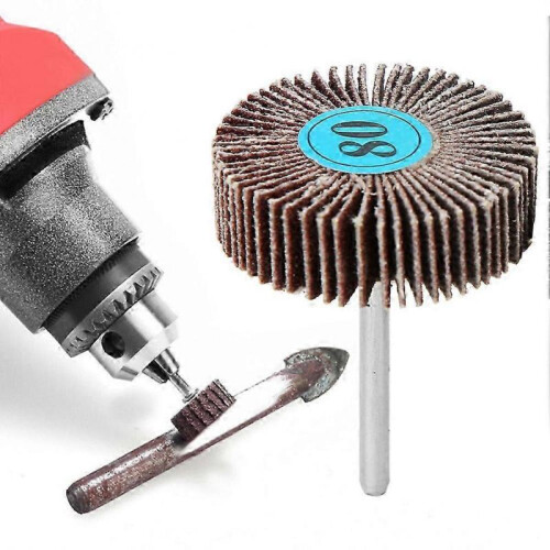 10pcs Sanding Flap Wheel for Electric Grinder Rotary Tool 2