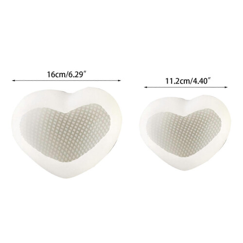 (A) for Creative Grid Heart Shape Pastry Tools Press Baking Utensils Friendly for Baking Tools Cute Gift for Valentine's Day 1