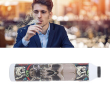 Lightweight Portable Car Ashtray, Large Capacity, Plastic Handheld Smokeless